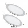 RayZun 9 Watts LED Panel Light (Round) - Pack of 2