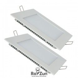 RayZun 12 Watts LED Panel Light (Square) - Pack of 2