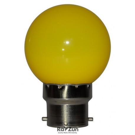 RayZun 0.5 Watt LED Night Lamp Bulb (yellow)