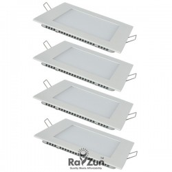 RayZun 20 Watts LED Panel Light (Square) - Pack of 4