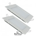 RayZun 3 Watts LED Panel Light (Square) - Pack of 2