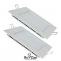 RayZun 9 Watts LED Panel Light (Square) - Pack of 2